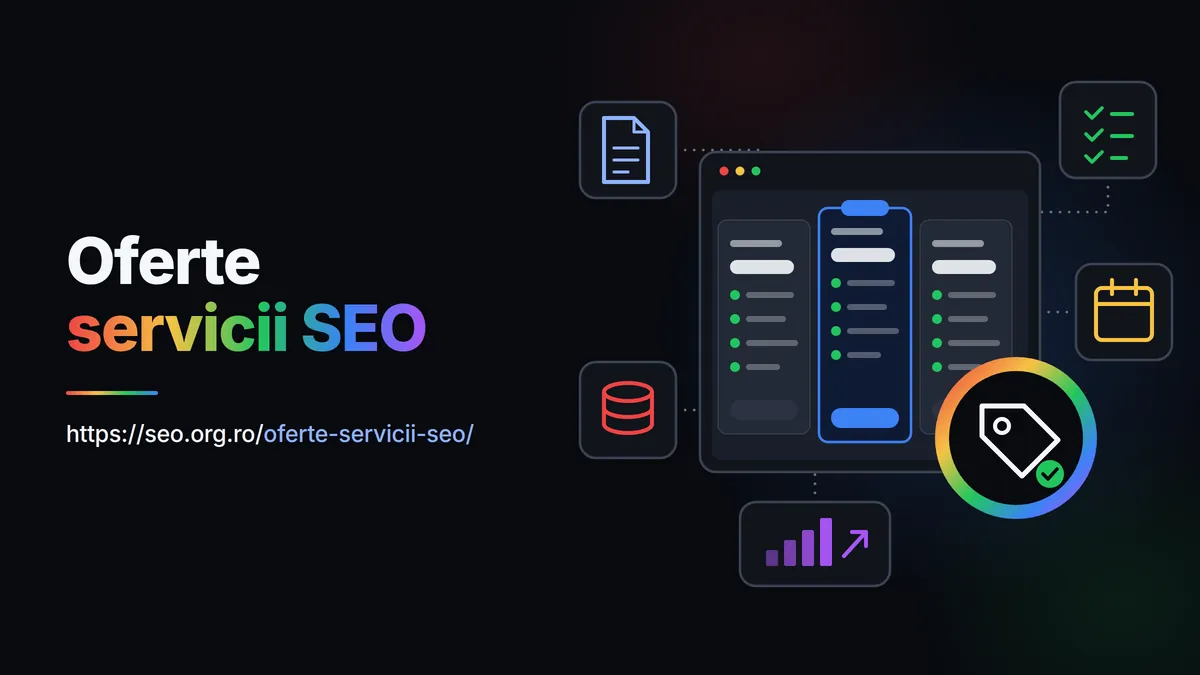 Oferte servicii SEO